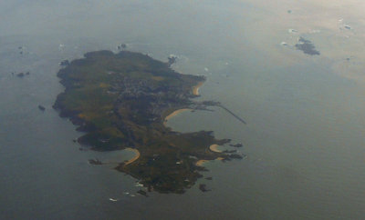 Alderney from the air