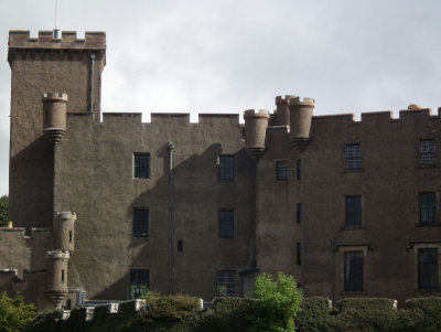 Dunvegan castle rear 