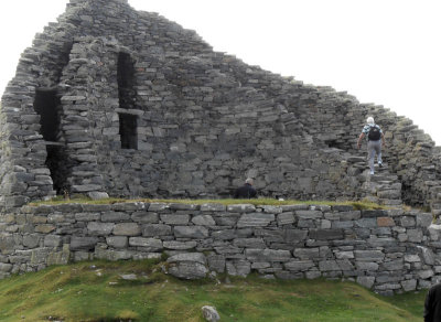 Lewis_Dun Carloway broch collapsed interoir