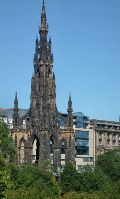 Sir Walter Scott memorial 