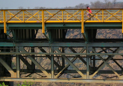 Crossing the Zambezi Bridge