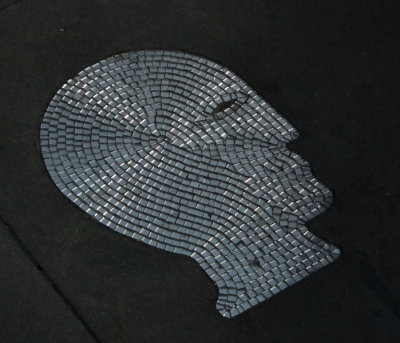 modern artwork by Mimmo Paladino dedicated to Leonardo