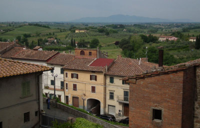 Santa Croche, view across countryside