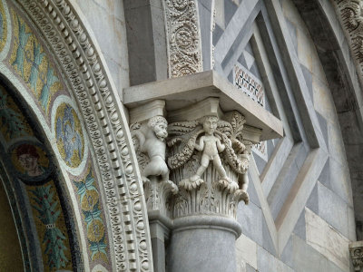 Cathedral frontage detail