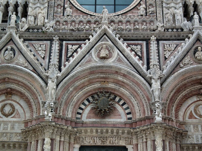Cathedral frontage detail