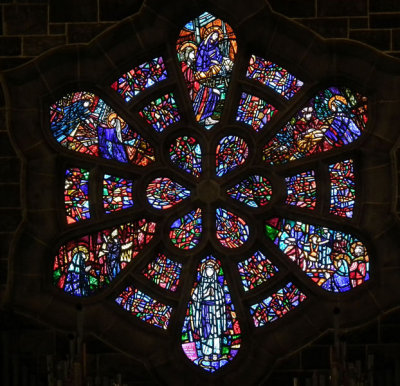 Galway City_Cathedral stained glass window
