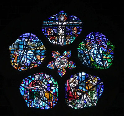 Galway City_Cathedral stained glass window