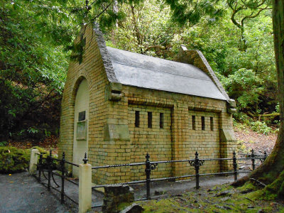Kylemore Abbey_Mausoleum for original builders_Mitchell and Margaret Henry