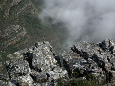 Table Mountain_view down to track