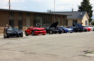 Seven Vipers, and a Shelby 