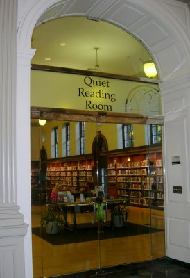 martin library quiet reading room