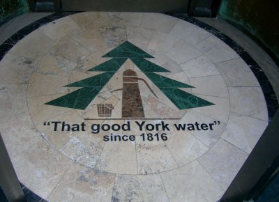 york water company - doorway floor