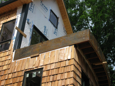 1/4 steel deck fascia