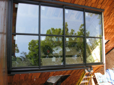 Glass roof - short section