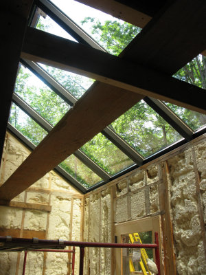 Glass roof - short section