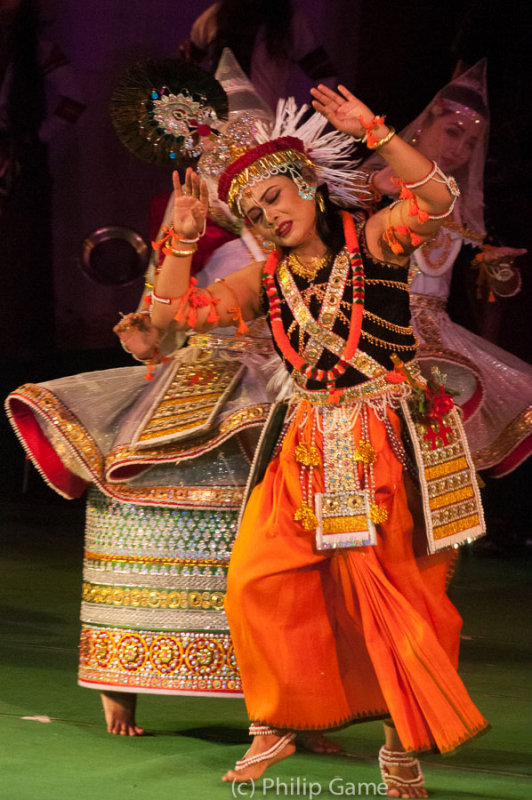 'Colours of NE India' dancer