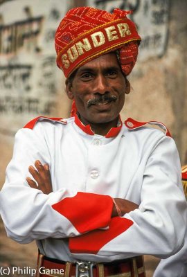 Jaipur bandsman