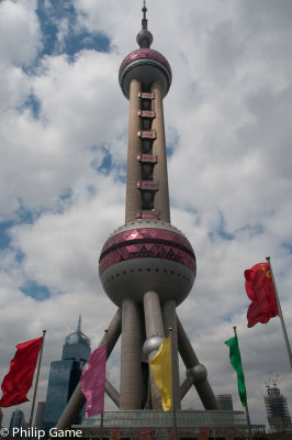 Oriental Pearl Radio & TV Tower, the Pudong landmark
