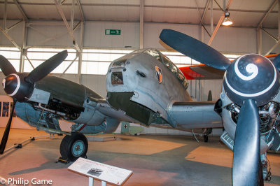 German Messerschmitt Me410A-1/U2 Hornisse fighter 