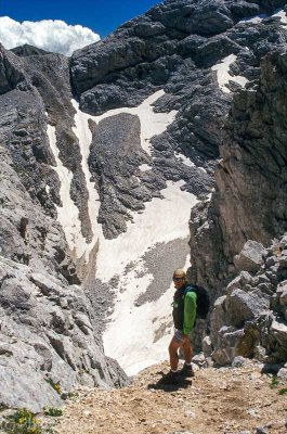 North Wall of Mt Vihren 