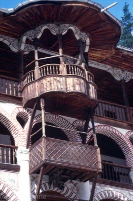 Balconies of the Rila Monastery