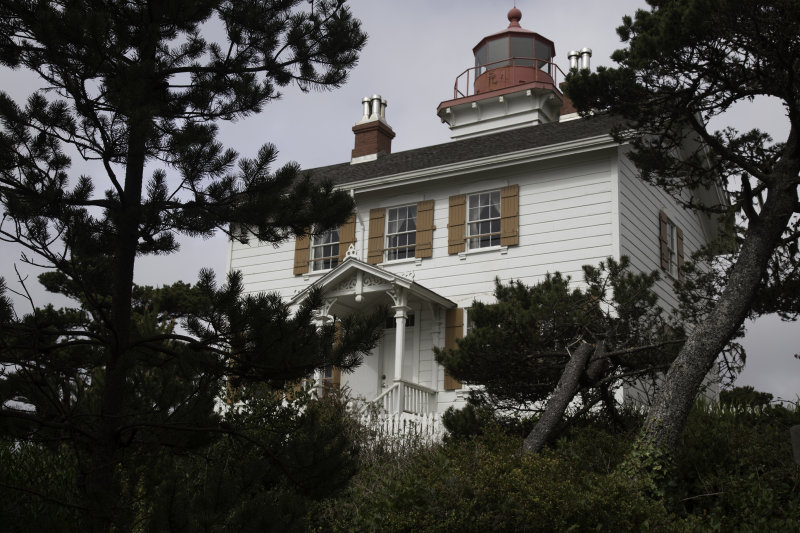 The old light house at Newport