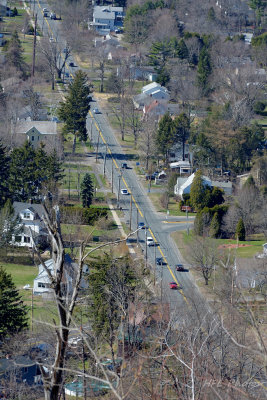 View Down Rt141 from Mt. Tom Access Road