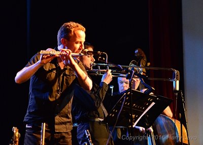 Michael switches to flute during Porgy