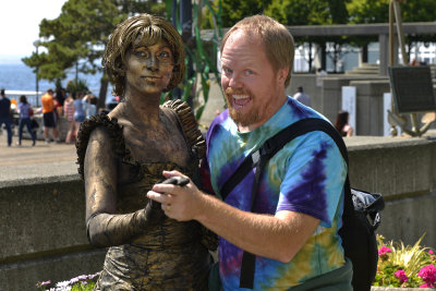 Deans Gettin Busy With The Statue.jpg