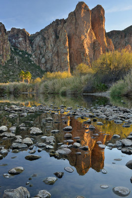 AZ - Salt River Bullfrog Rock Last Light 1