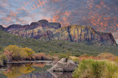 AZ - Salt River Sunrise Sky 2