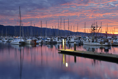 CA - Santa Barbara Harbor Sunrise 2