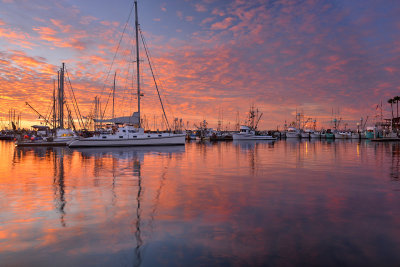 CA - Santa Barbara Harbor Sunrise 6