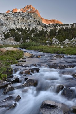 CA - 20 Lakes Basin - GreenStone Creek Sunrise 1