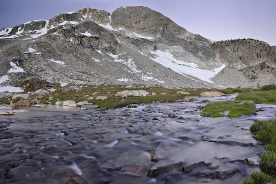 CA - 20 Lakes Basin - GreenStone Creek Sunrise 2