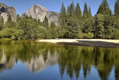 CA - Yosemite NP - Half Dome Reflection.tif