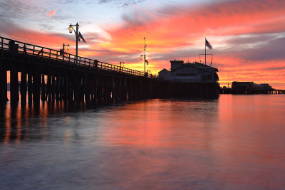 CA - Santa Barbara - Stearns Wharf Sunrise 3
