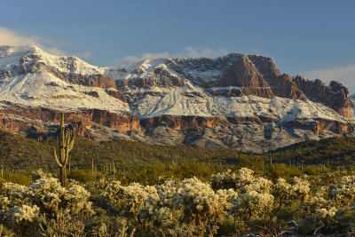 Snowy Superstitions - Peralta Trail 2