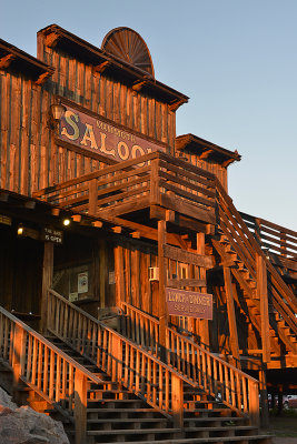 AZ - Goldfileld - Saloon Front - Evening