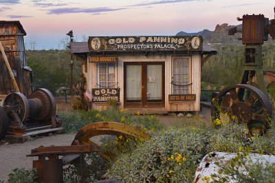 AZ - Goldfield - Gold Panning 1