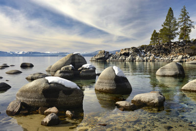 NV - Lake Tahoe Winter Sun 3