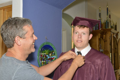 Travis Graduates from High School