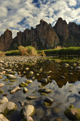 AZ - Salt River Goldfields Winter Afternoon
