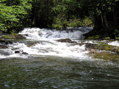 Falls between 3rd Lake & Lac Ango Green River