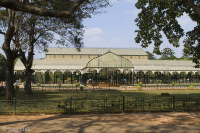 Glass House at the Lal Bagh Botanical Garden