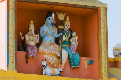 Roadside Hindu Temple