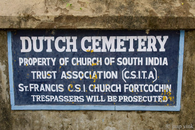 Dutch Cemetery Cochin