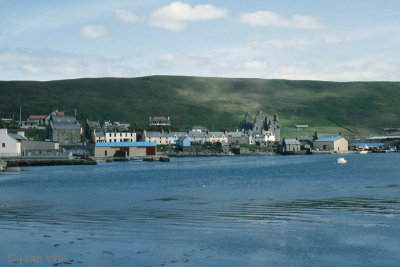 Scalloway with Castle
