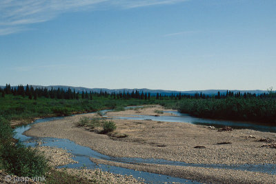 Landscape along the Nome-Council road - Landschap langs de Nome-Council weg