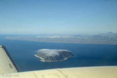 Sledge Island from the air